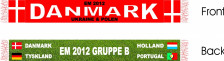 Danmark EM 2012 tørklæde Danmark EM 2012 tørklæde
