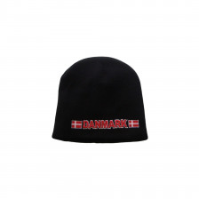 Danmark Beanie med 3D broderi Danmark Beanie med 3D broderi