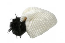 Vinter sport beanie hvid Vinter sport beanie hvid