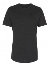 Lang t-shirt til mænd i antracit Lang t-shirt til mænd i antracit